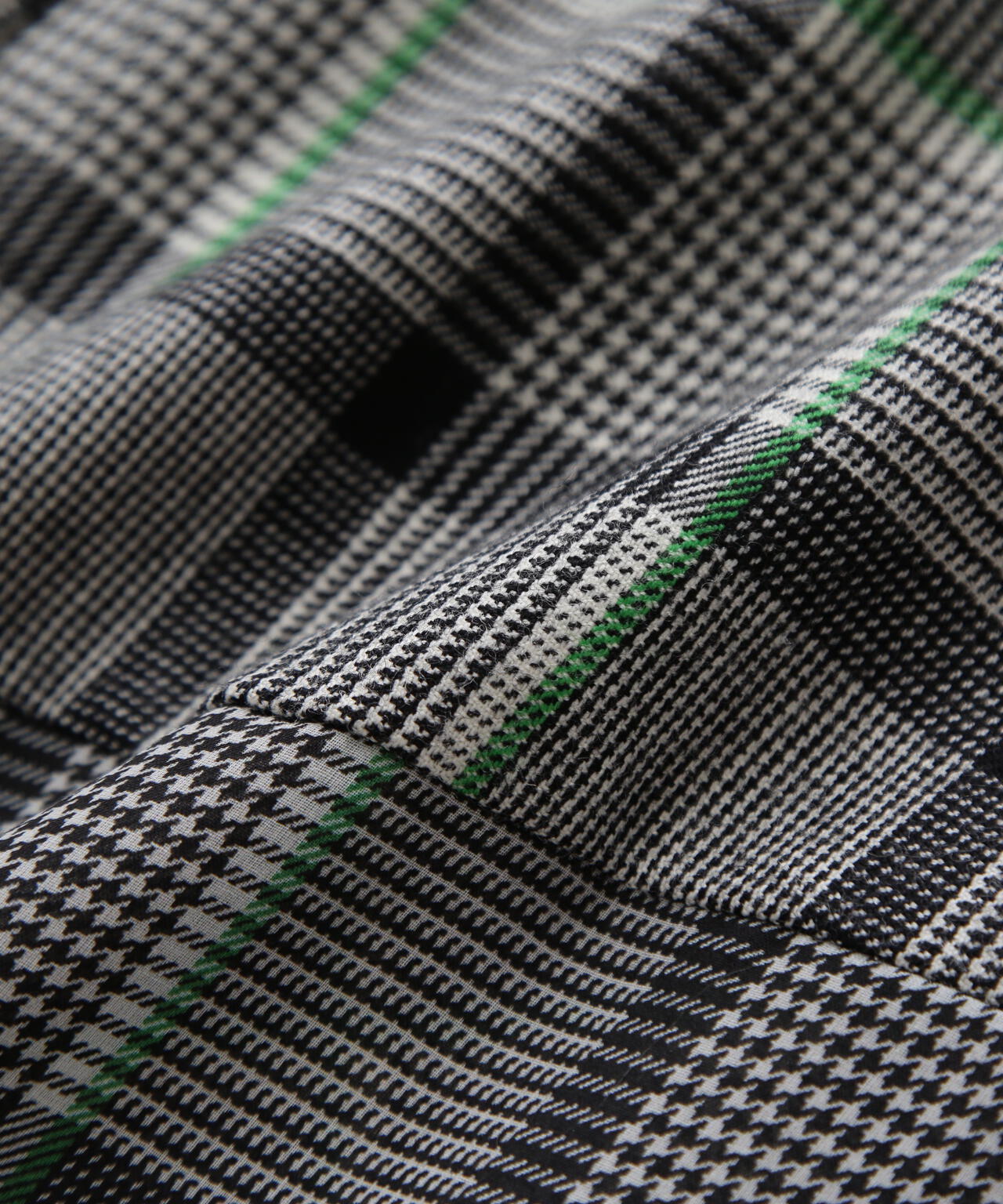 Sheer Combination Pattern Skirt