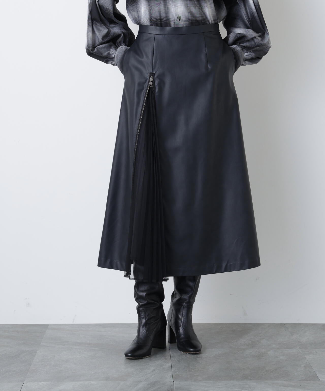 Tulle Combi Leather Like SK