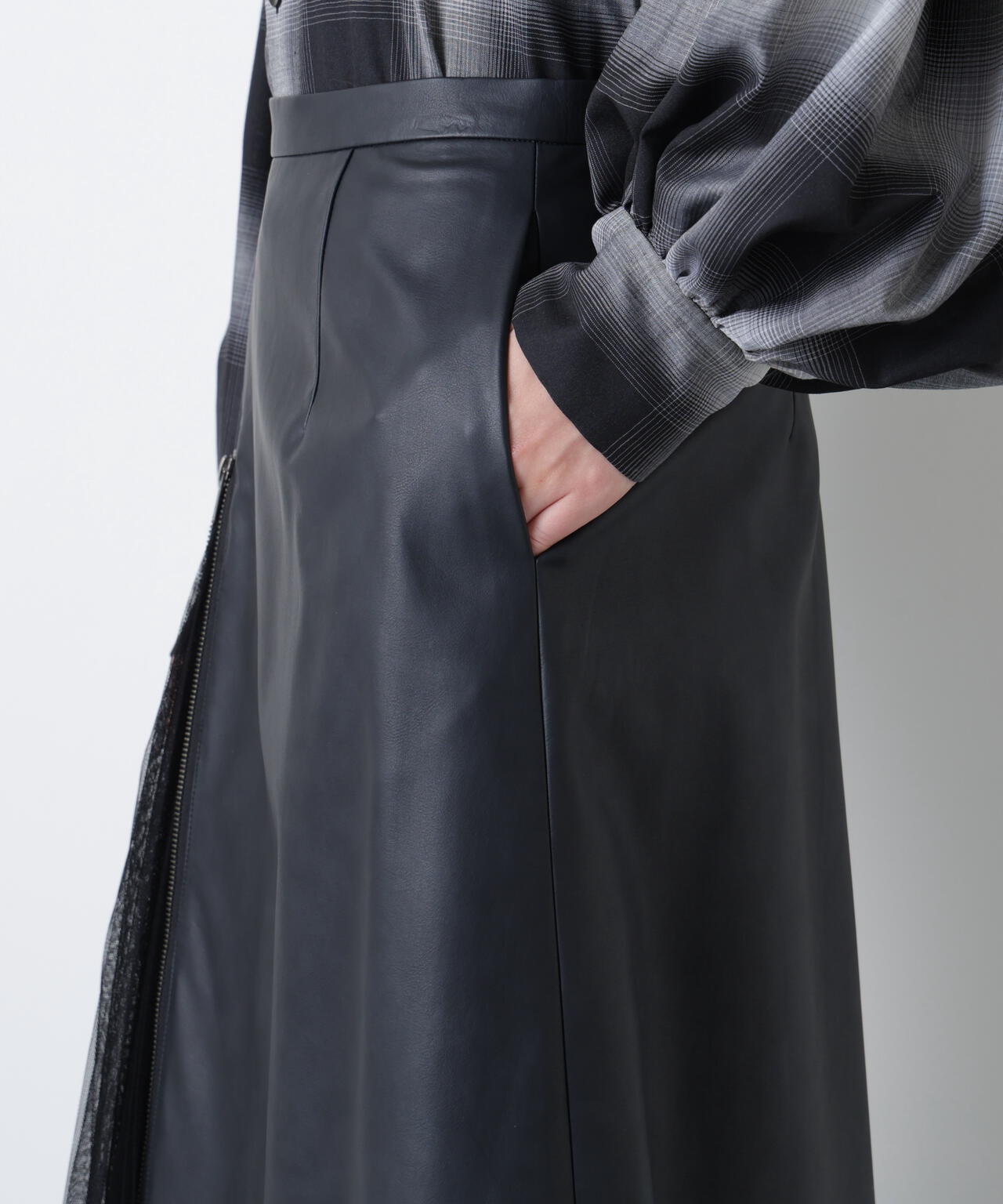 Tulle Combi Leather Like SK