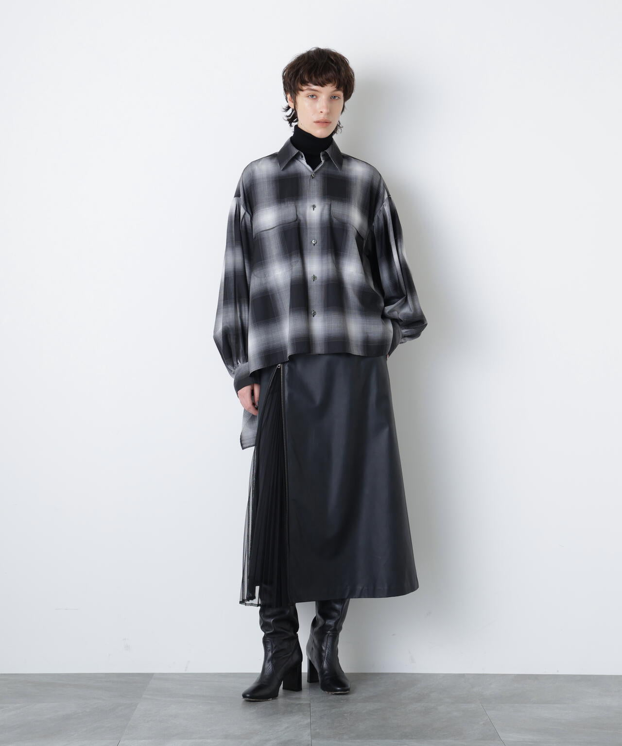 Tulle Combi Leather Like SK