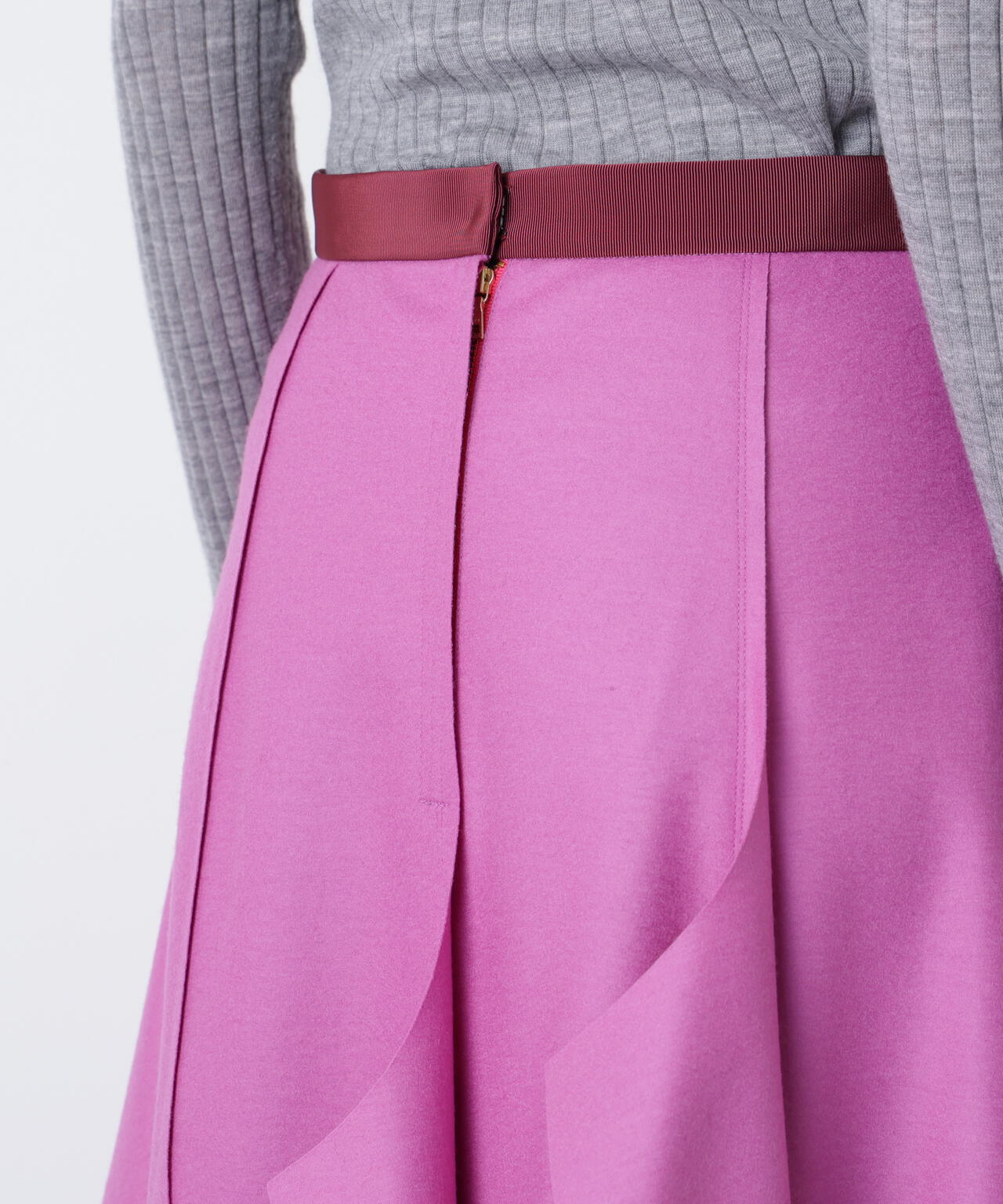 Jersey Melton Skirt