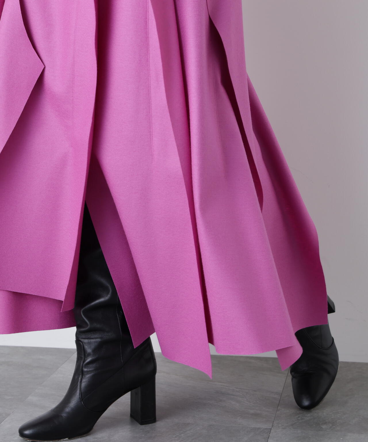 Jersey Melton Skirt