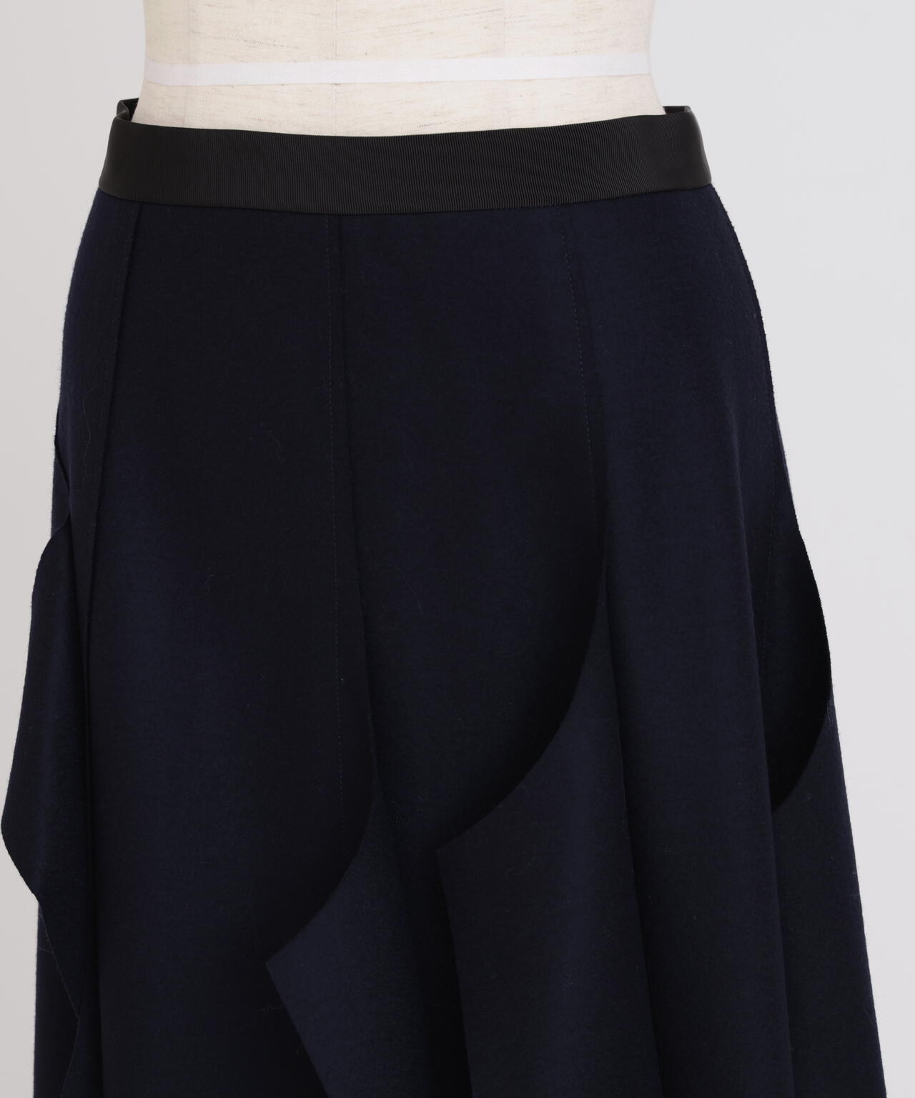 Jersey Melton Skirt