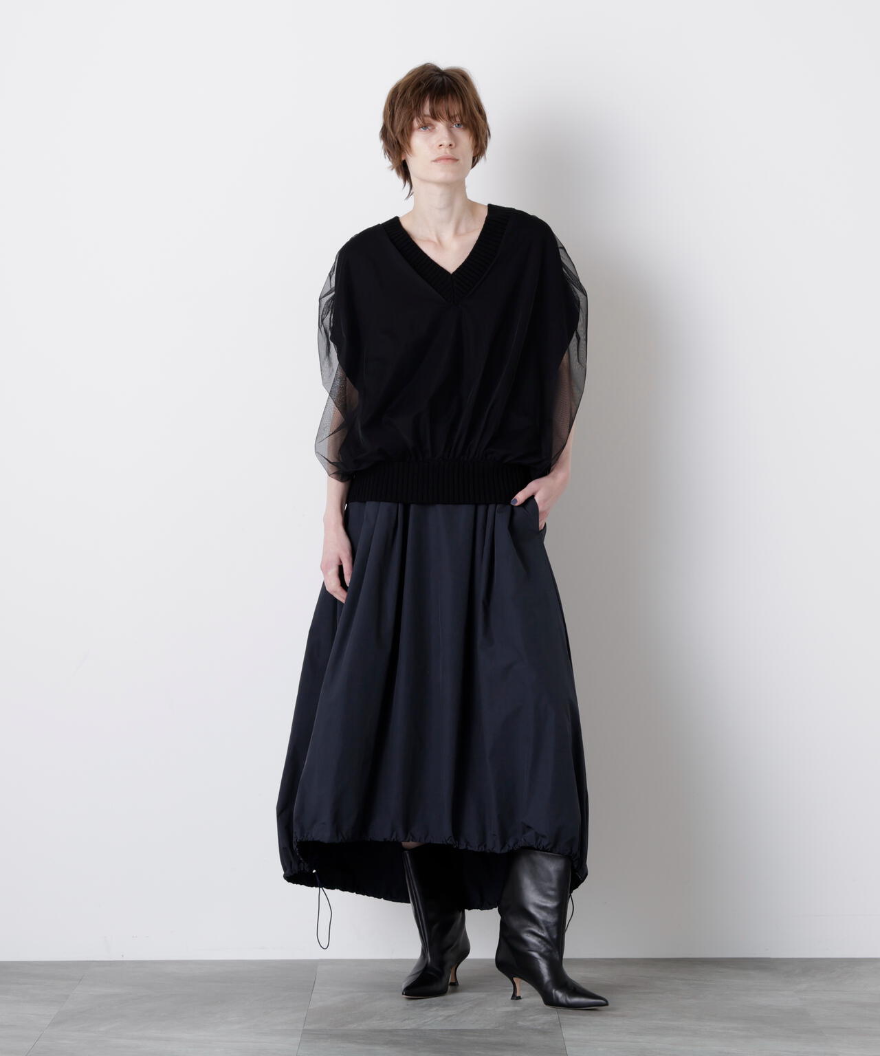 Balloon Silhouette Skirt