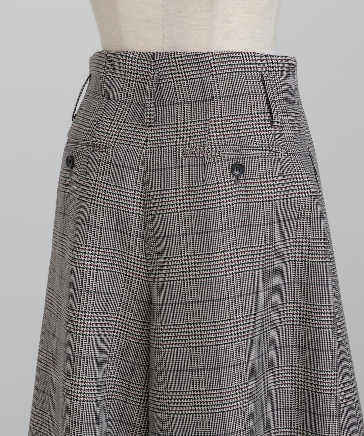 【GISELe 12月号掲載商品】Yarn Dyed Highwaist Pants