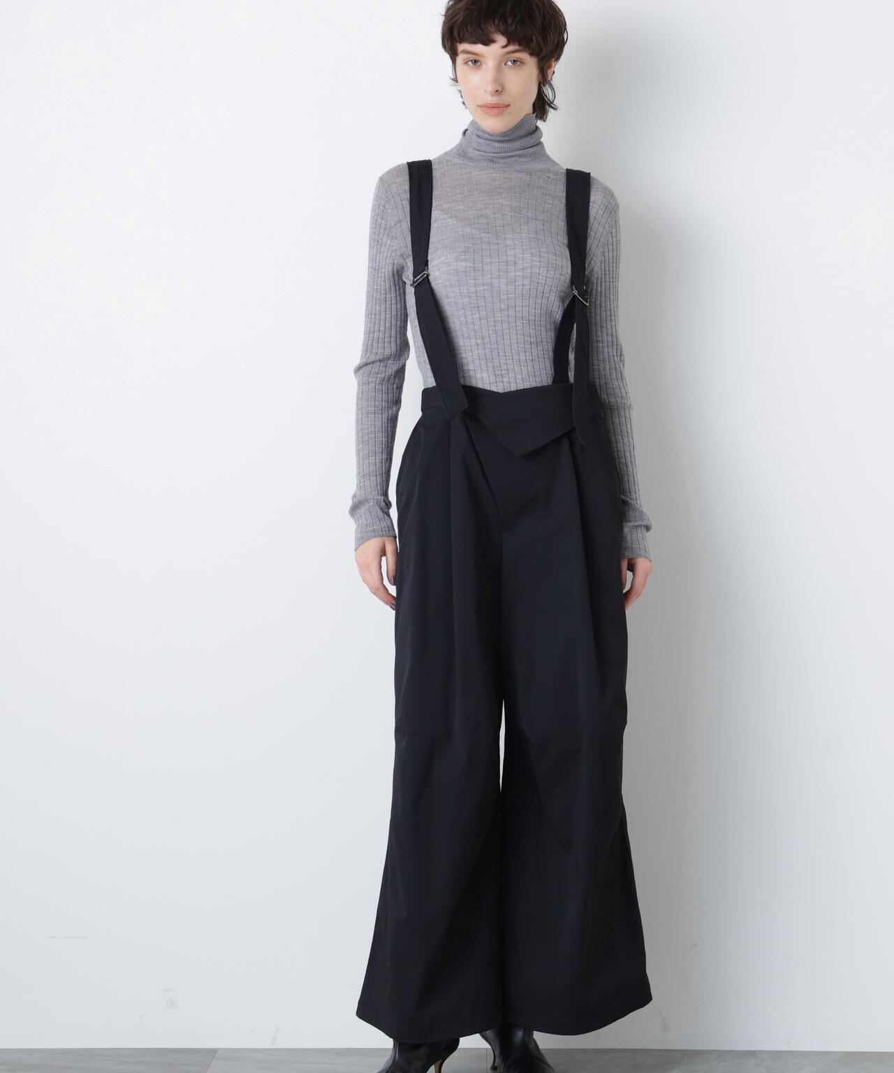 Suspender Wide Pants