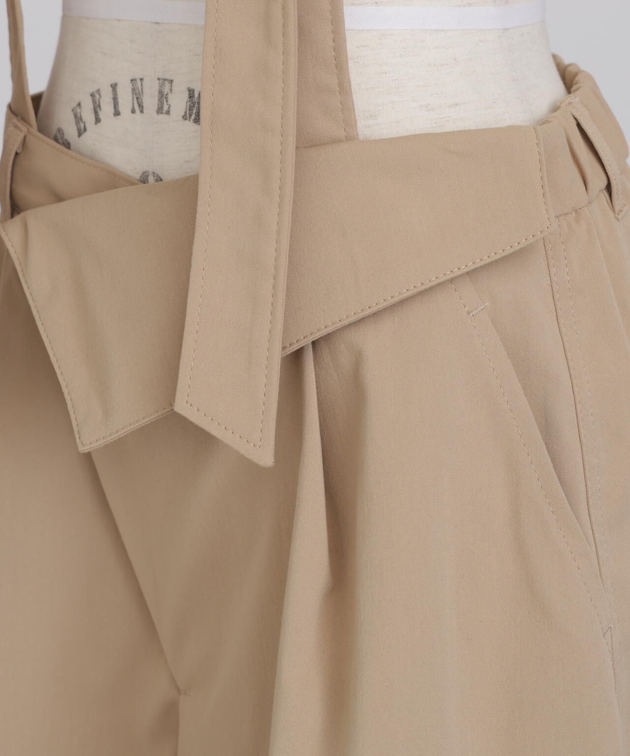 Suspender Wide Pants