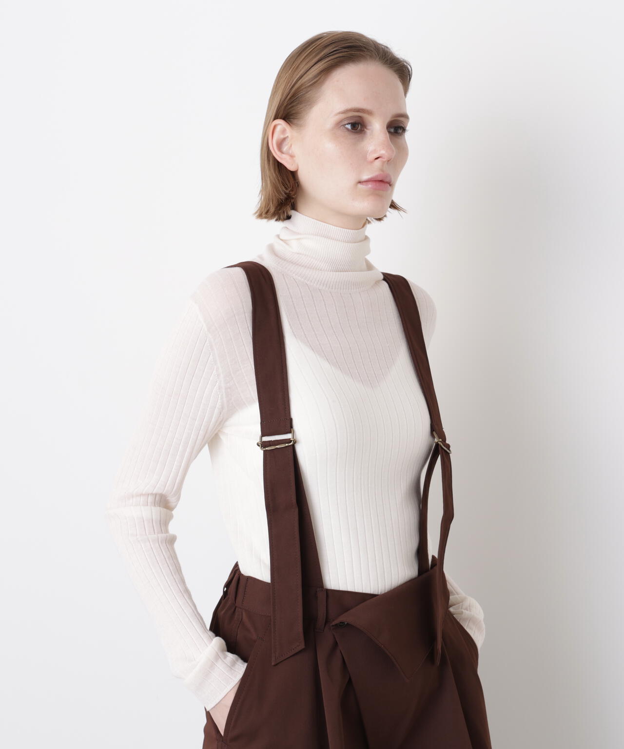 Suspender Wide Pants