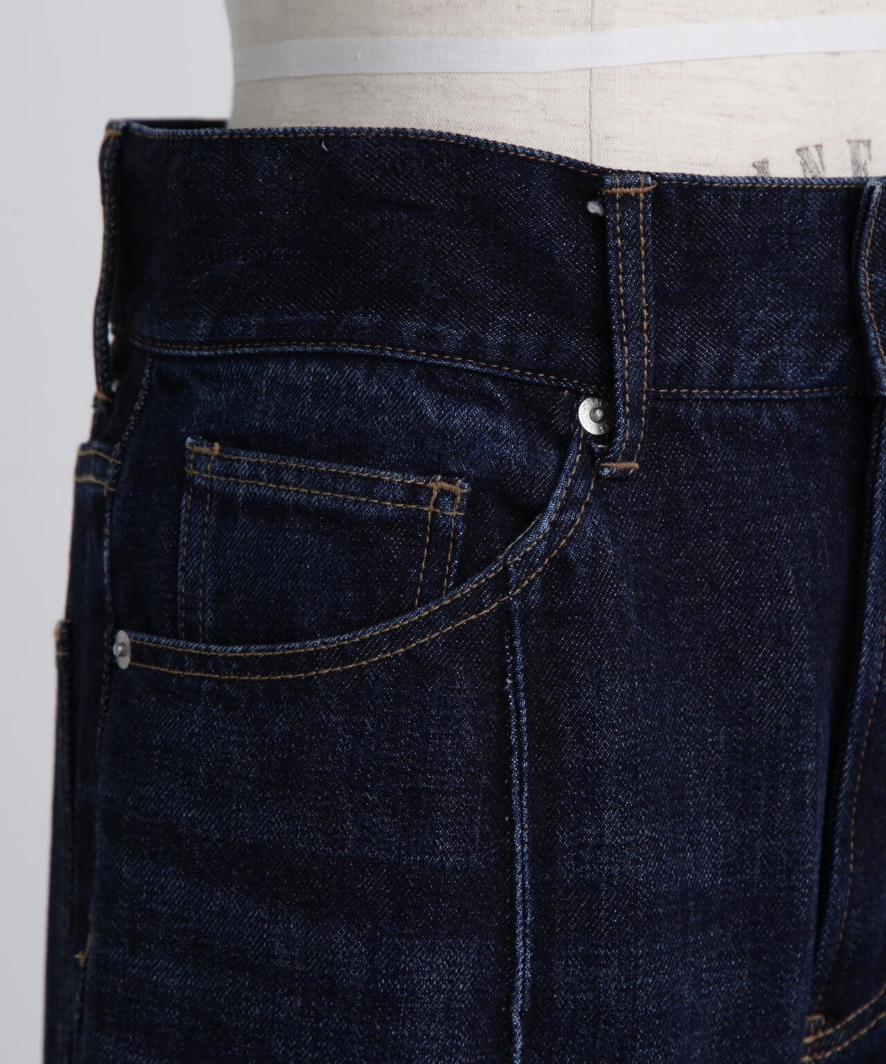 Side Slit Flare Denim