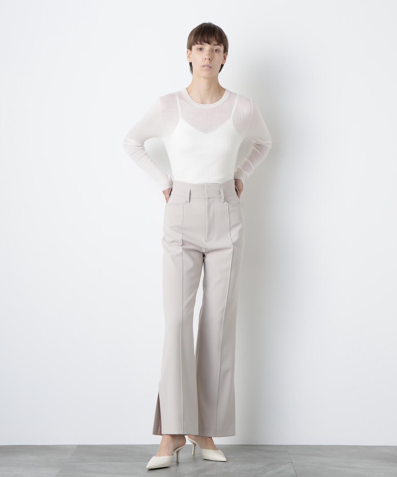 New Narrow Silhouette Pants