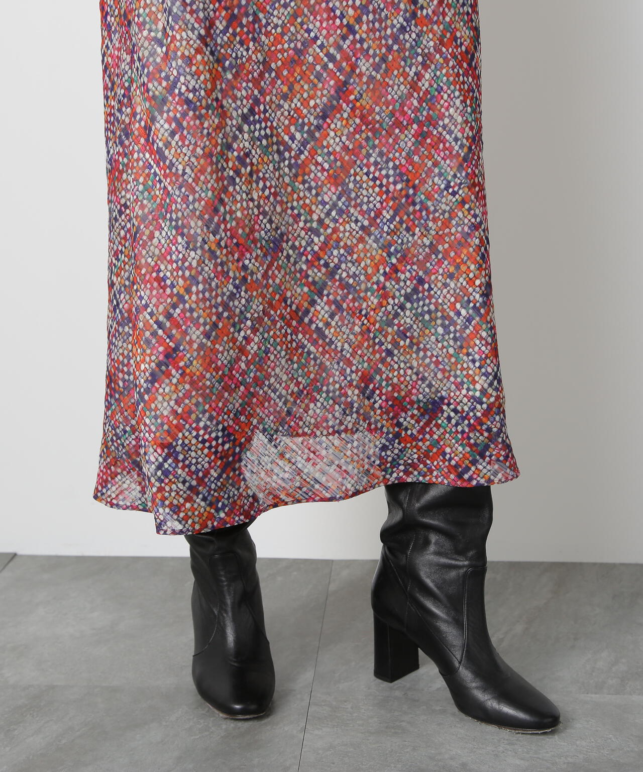 Printed Maxi Camisole Dress