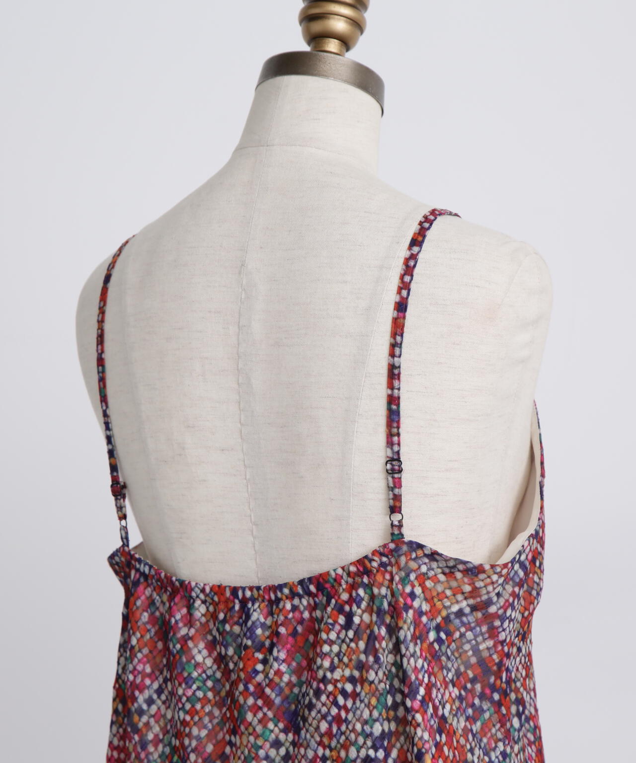 Printed Maxi Camisole Dress