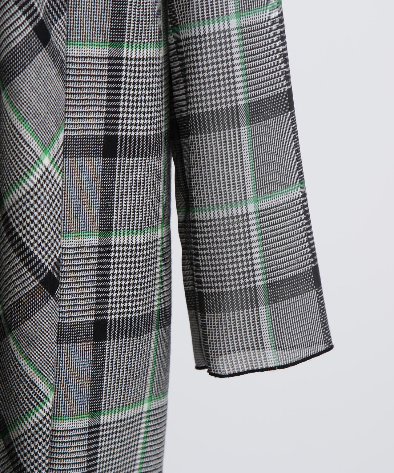 Sheer Combination Pattern Dress