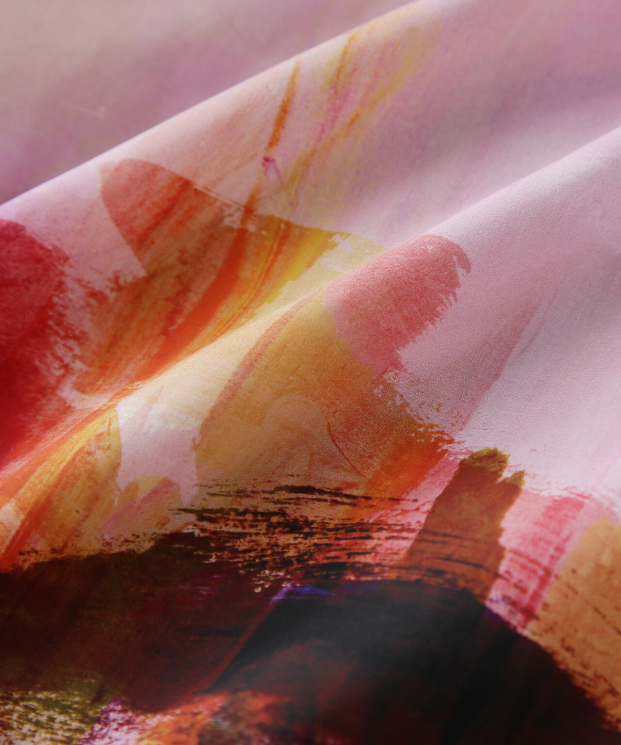 Art Printed Shirt Dress