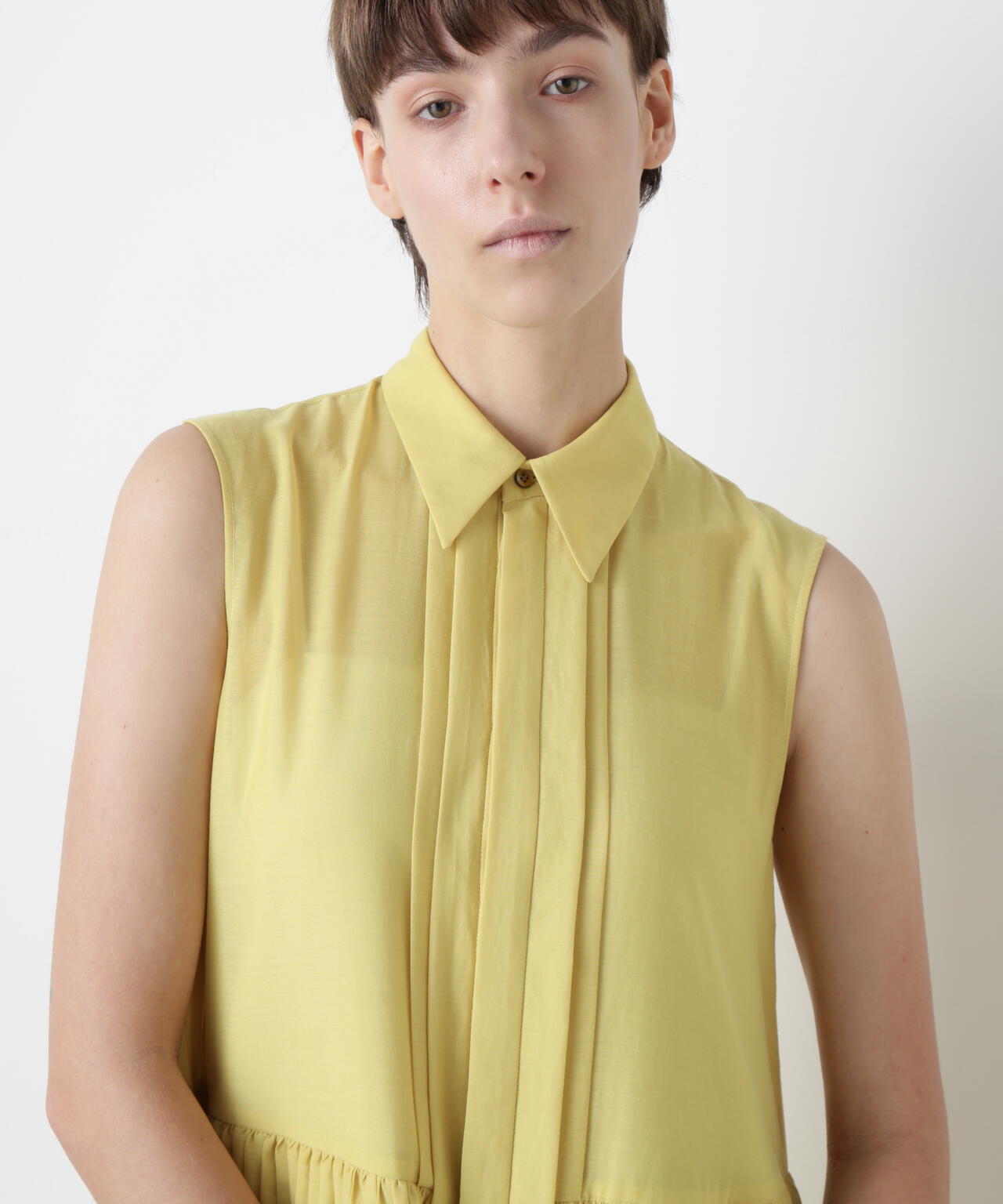 Pleats Combination Dress