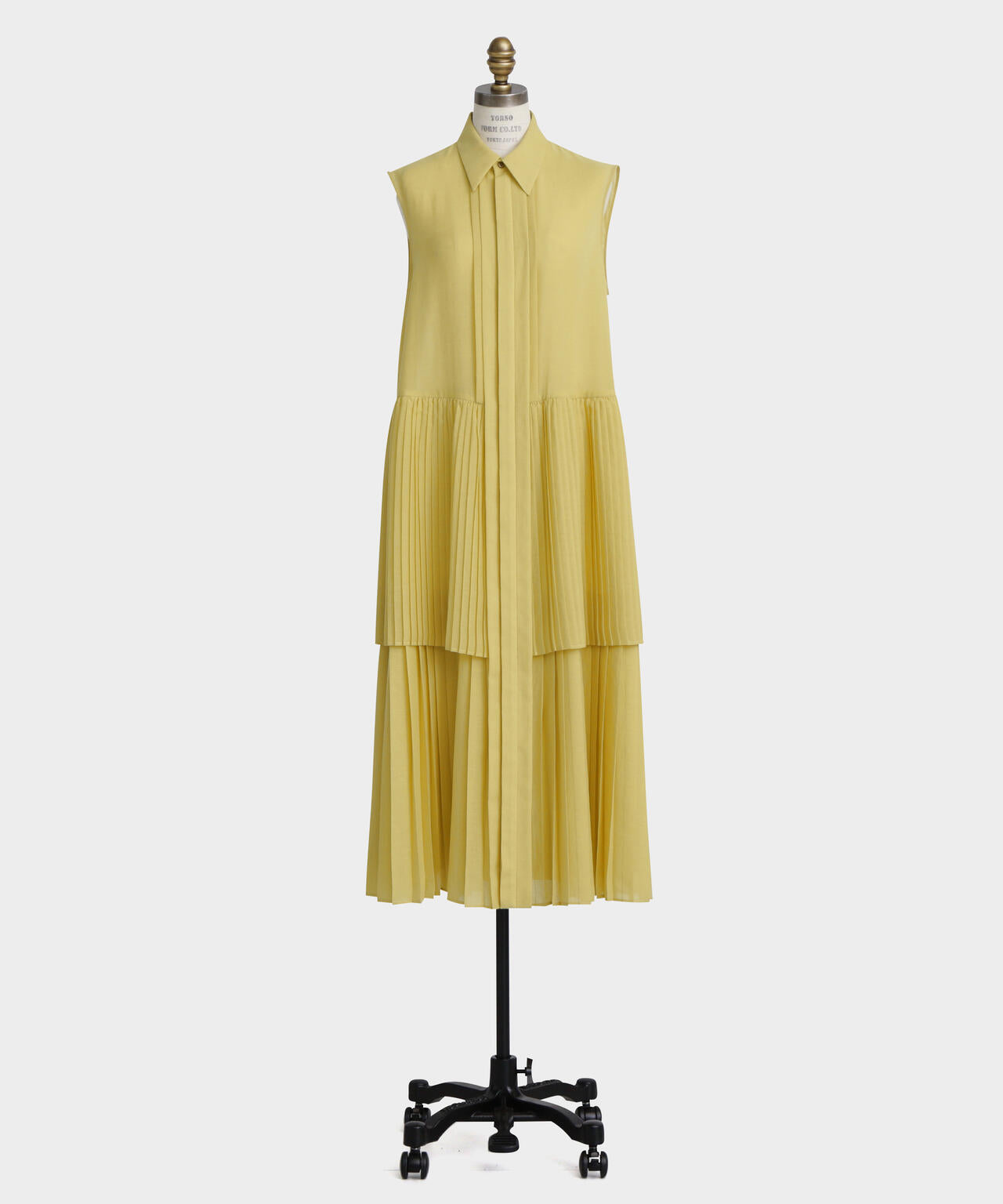 Pleats Combination Dress