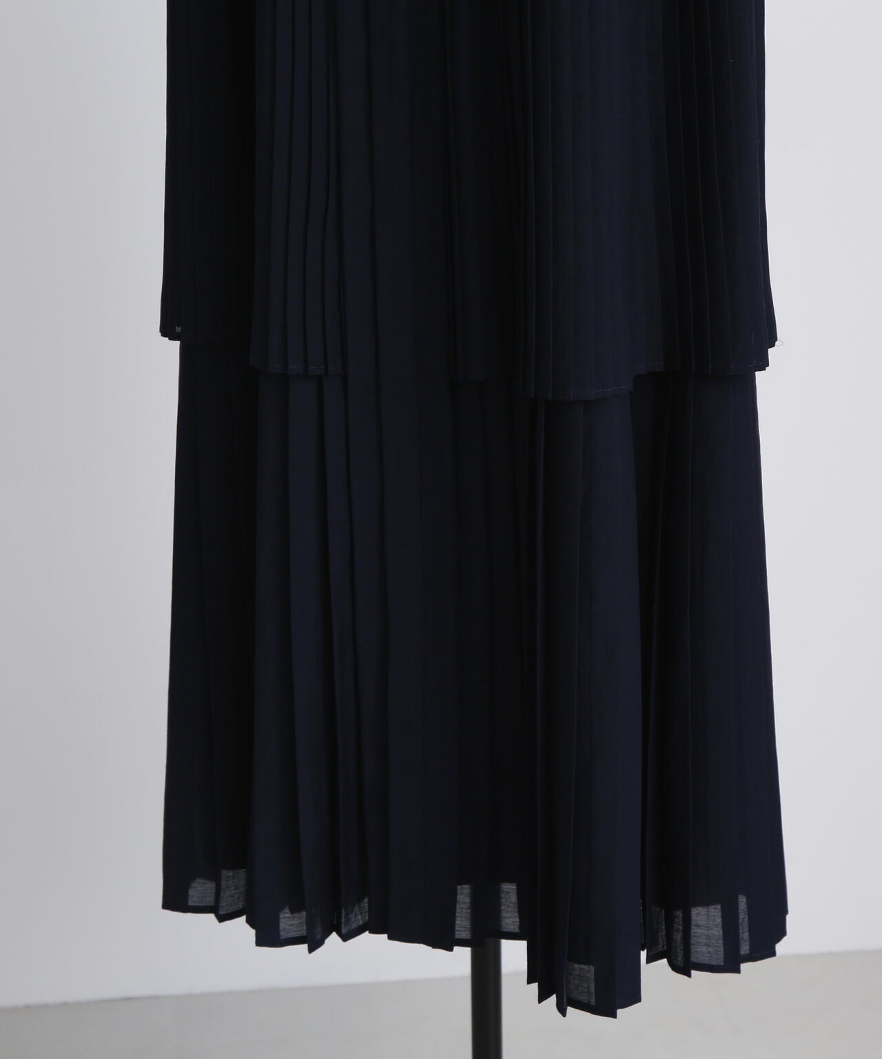 Pleats Combination Dress