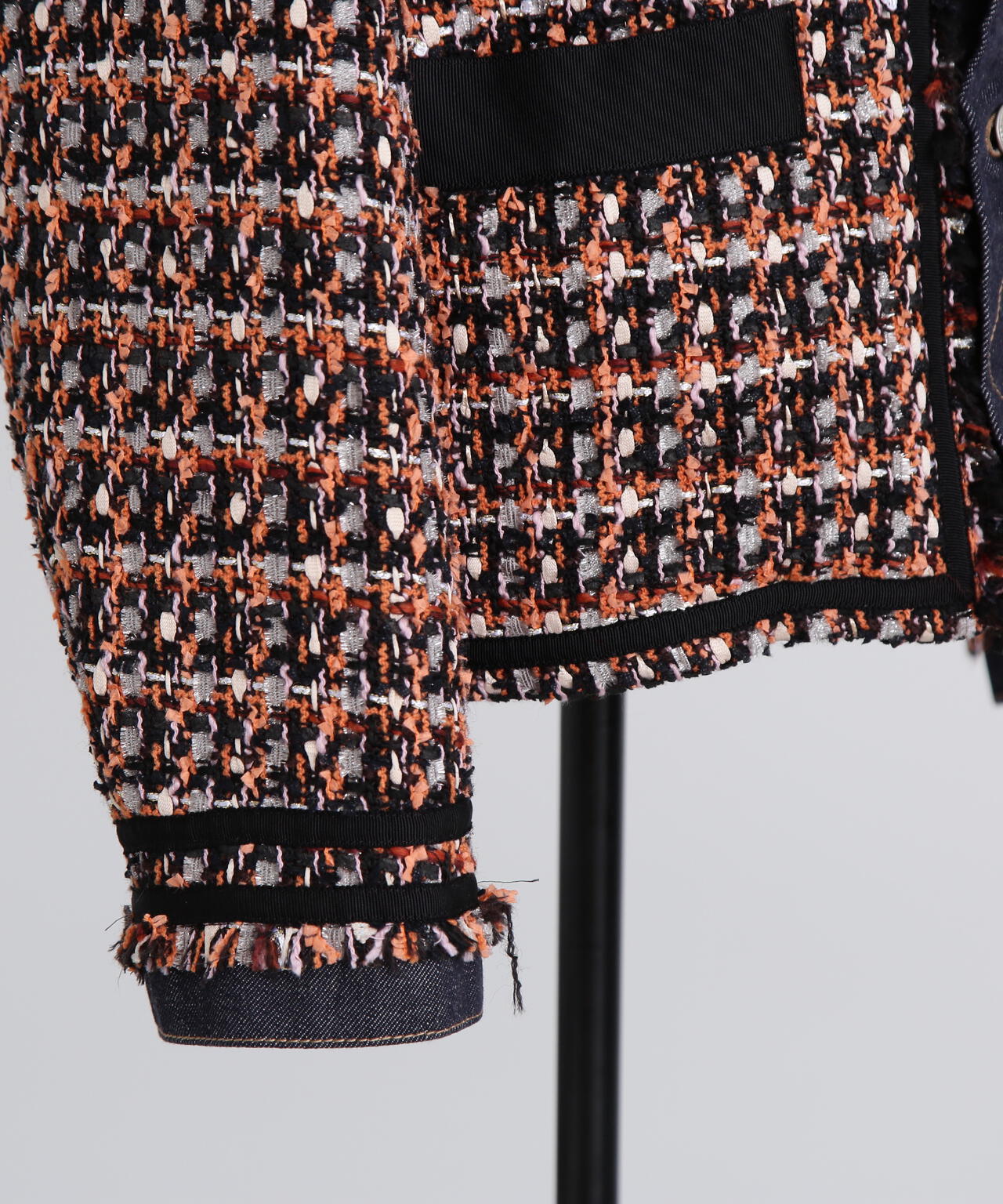 Tweed/Denim Combi JK