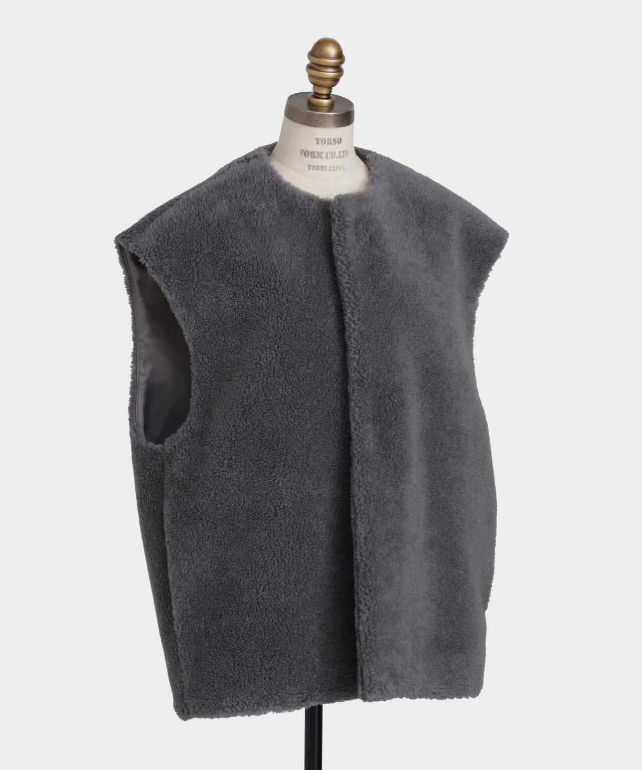 Wool Boa Gilet