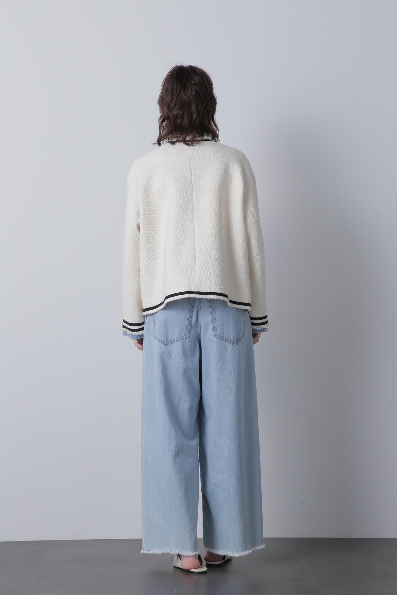 Tweed/Denim Combi JK