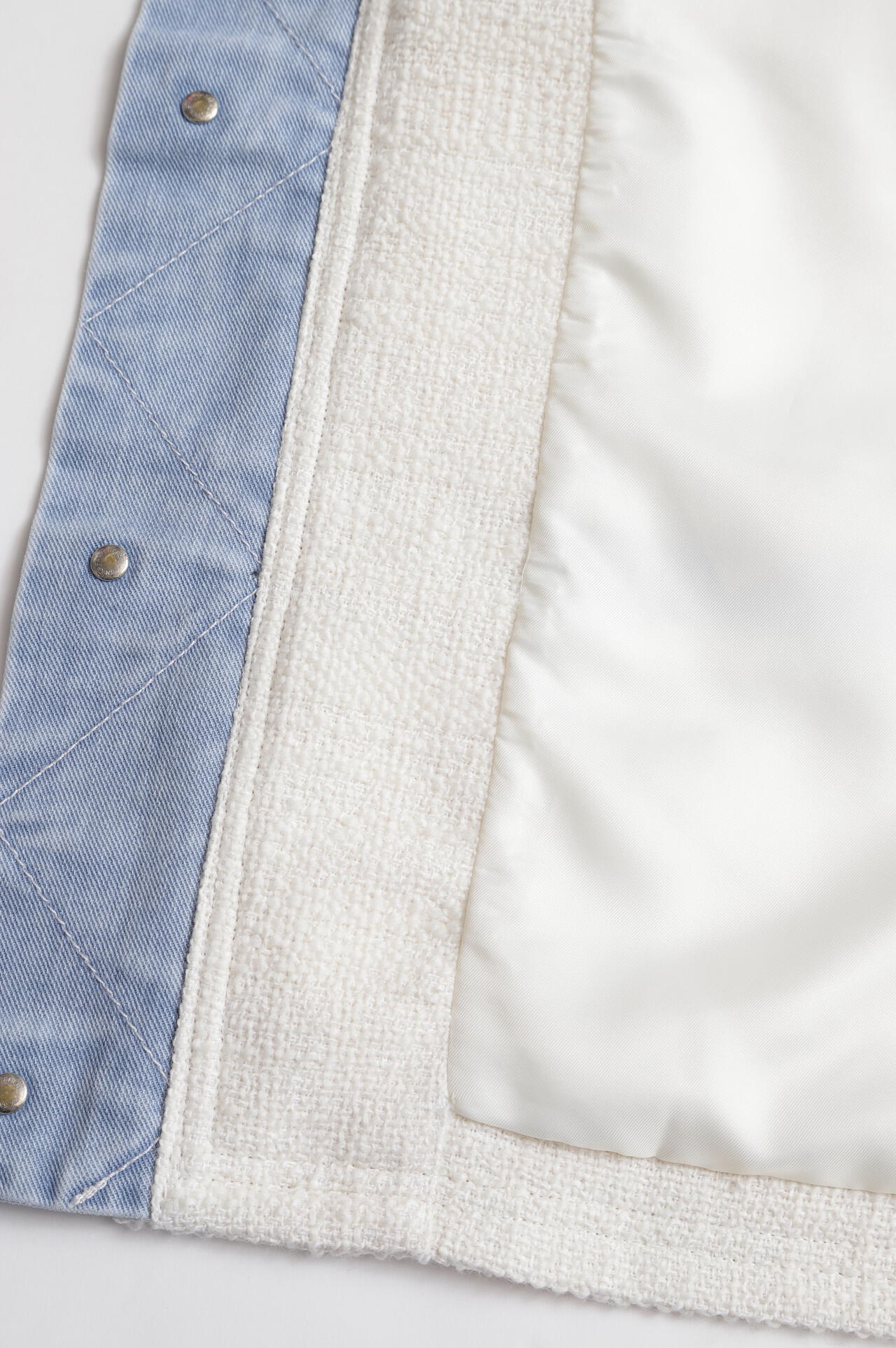 Tweed/Denim Combi JK