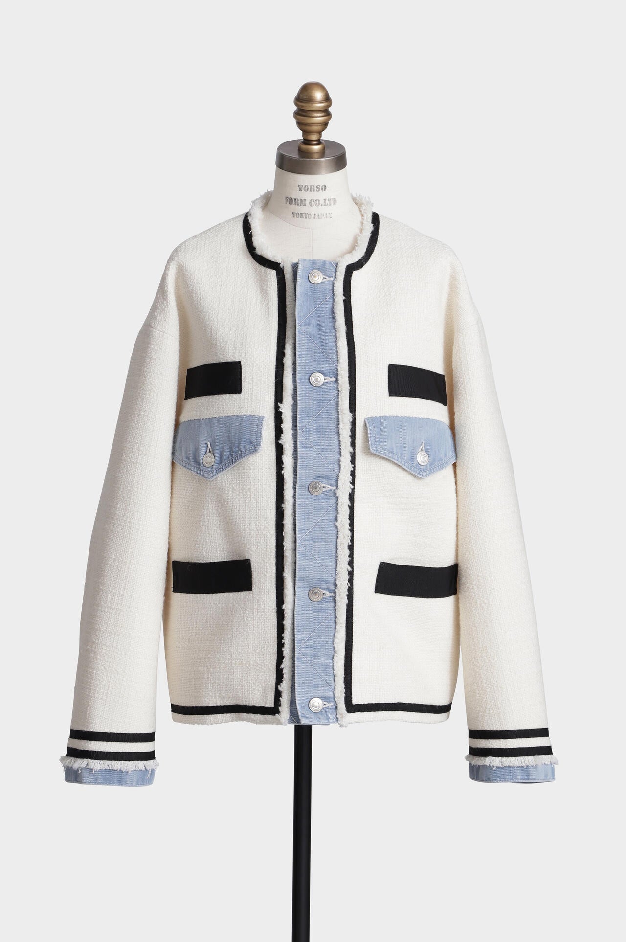 Tweed/Denim Combi JK