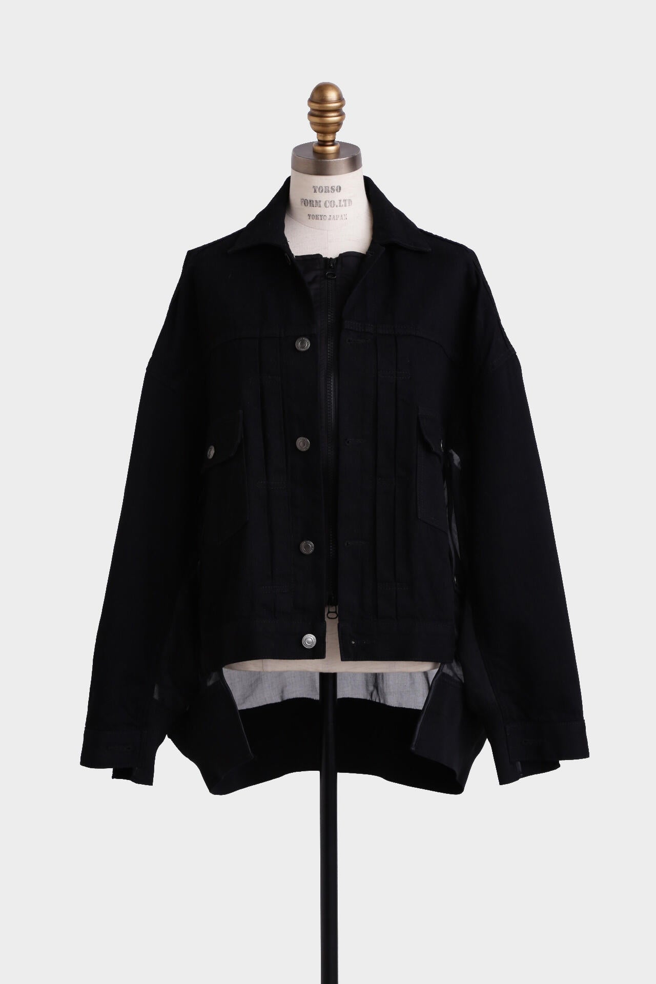 Denim Orgadany Combi Jacket
