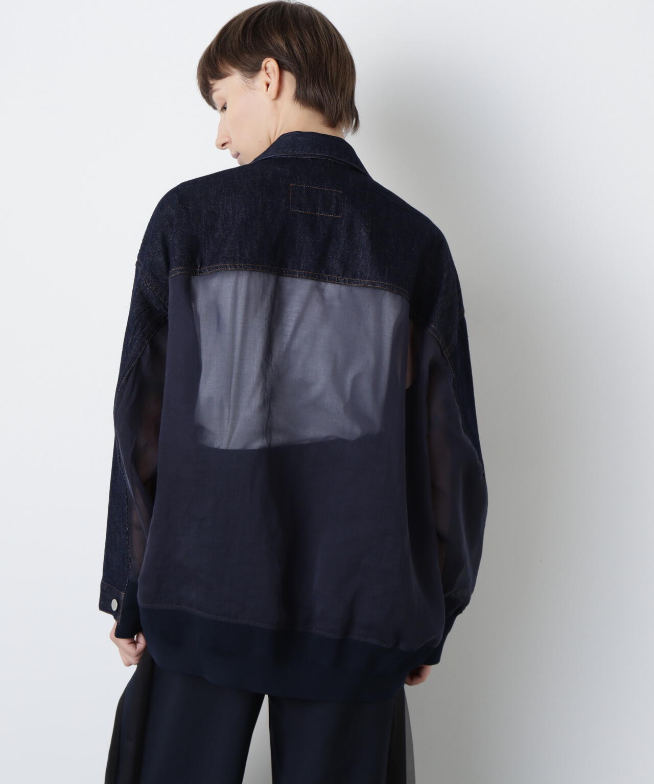 Denim Orgadany Combi Jacket