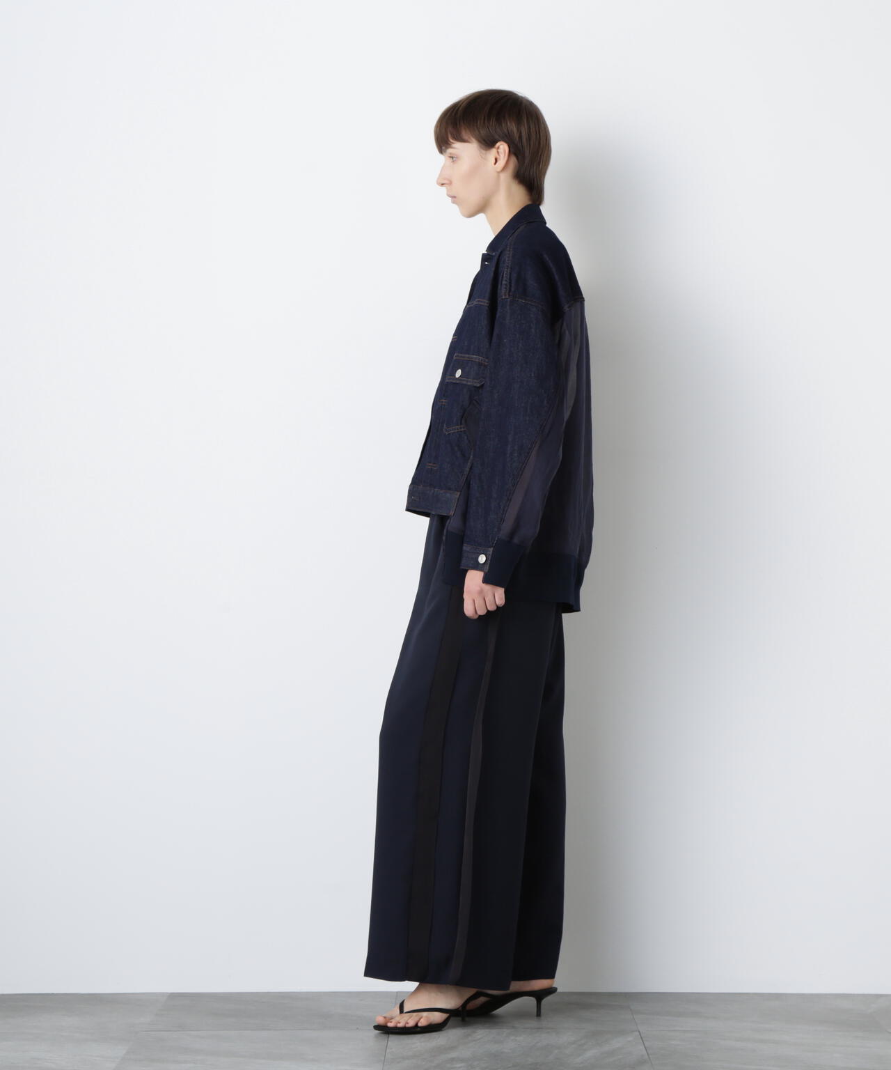 Denim Orgadany Combi Jacket