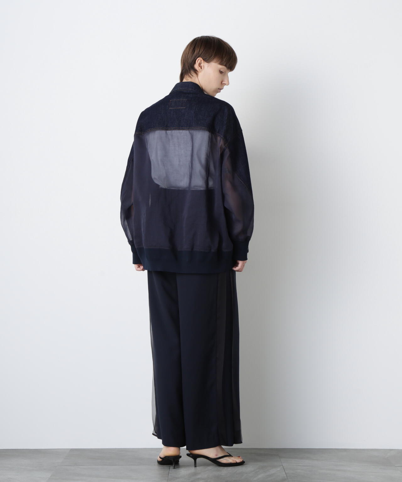 Denim Orgadany Combi Jacket