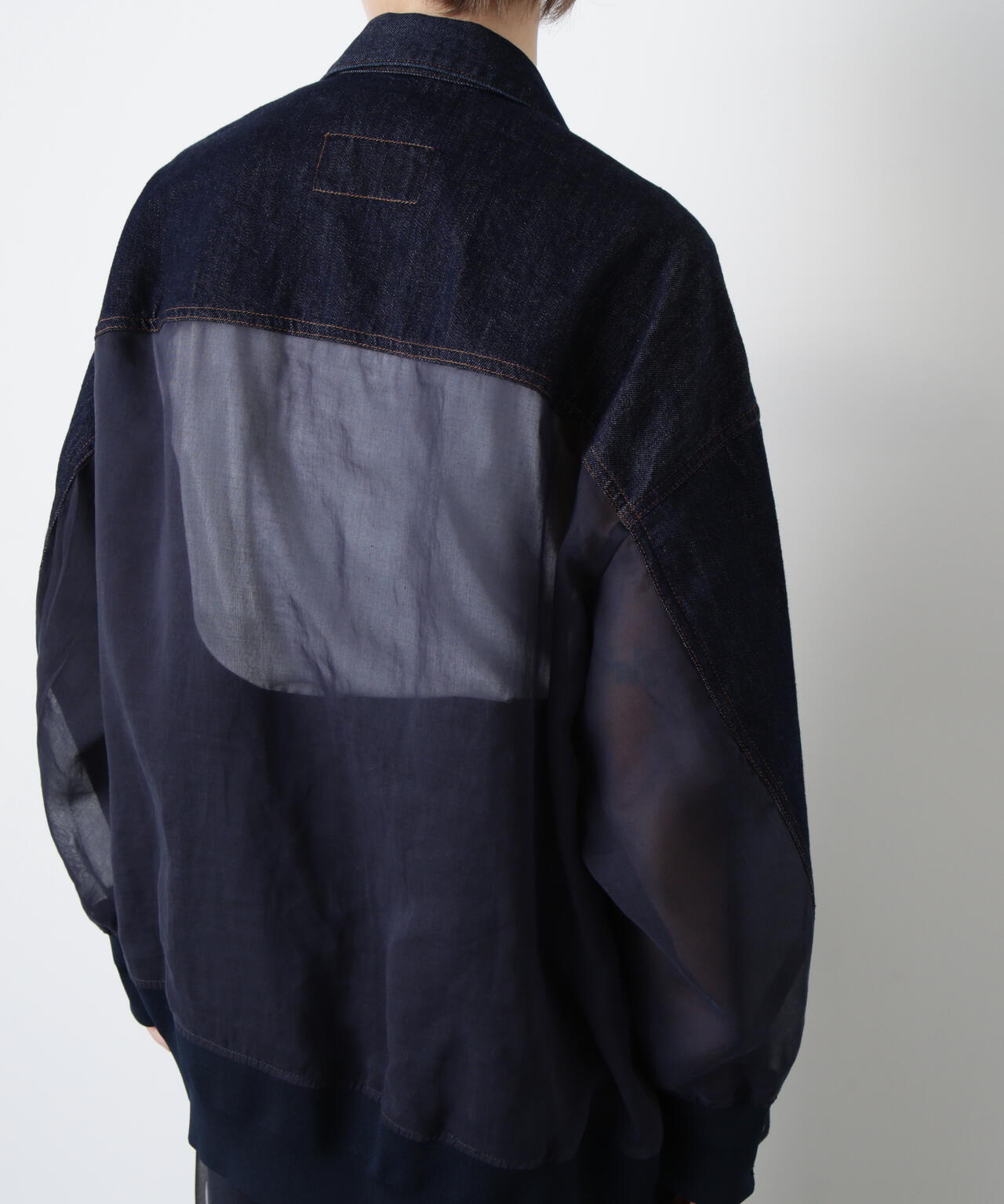 Denim Orgadany Combi Jacket