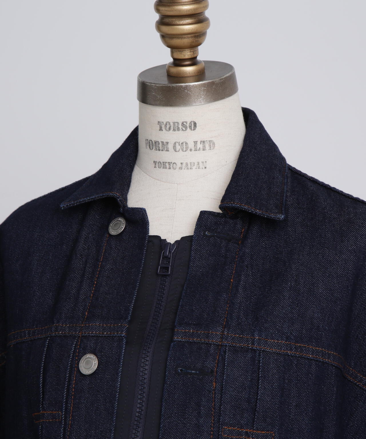 Denim Orgadany Combi Jacket