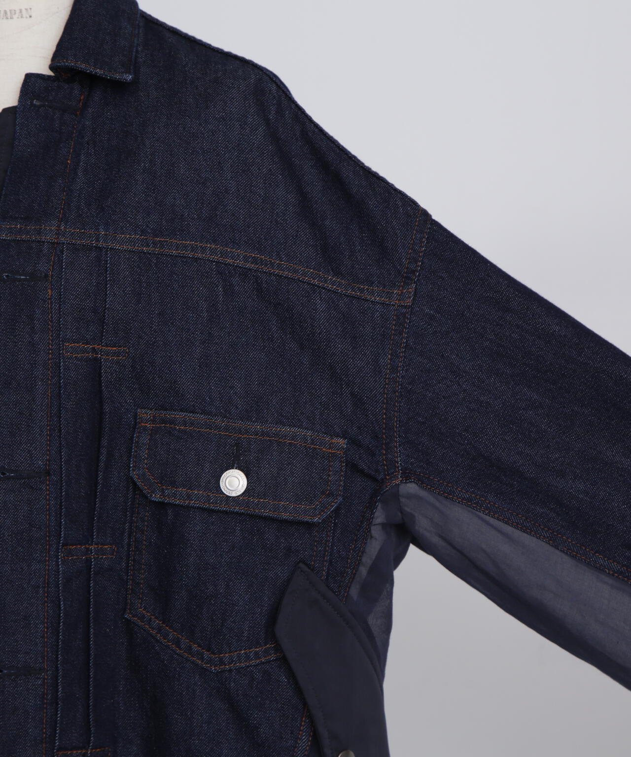 Denim Orgadany Combi Jacket