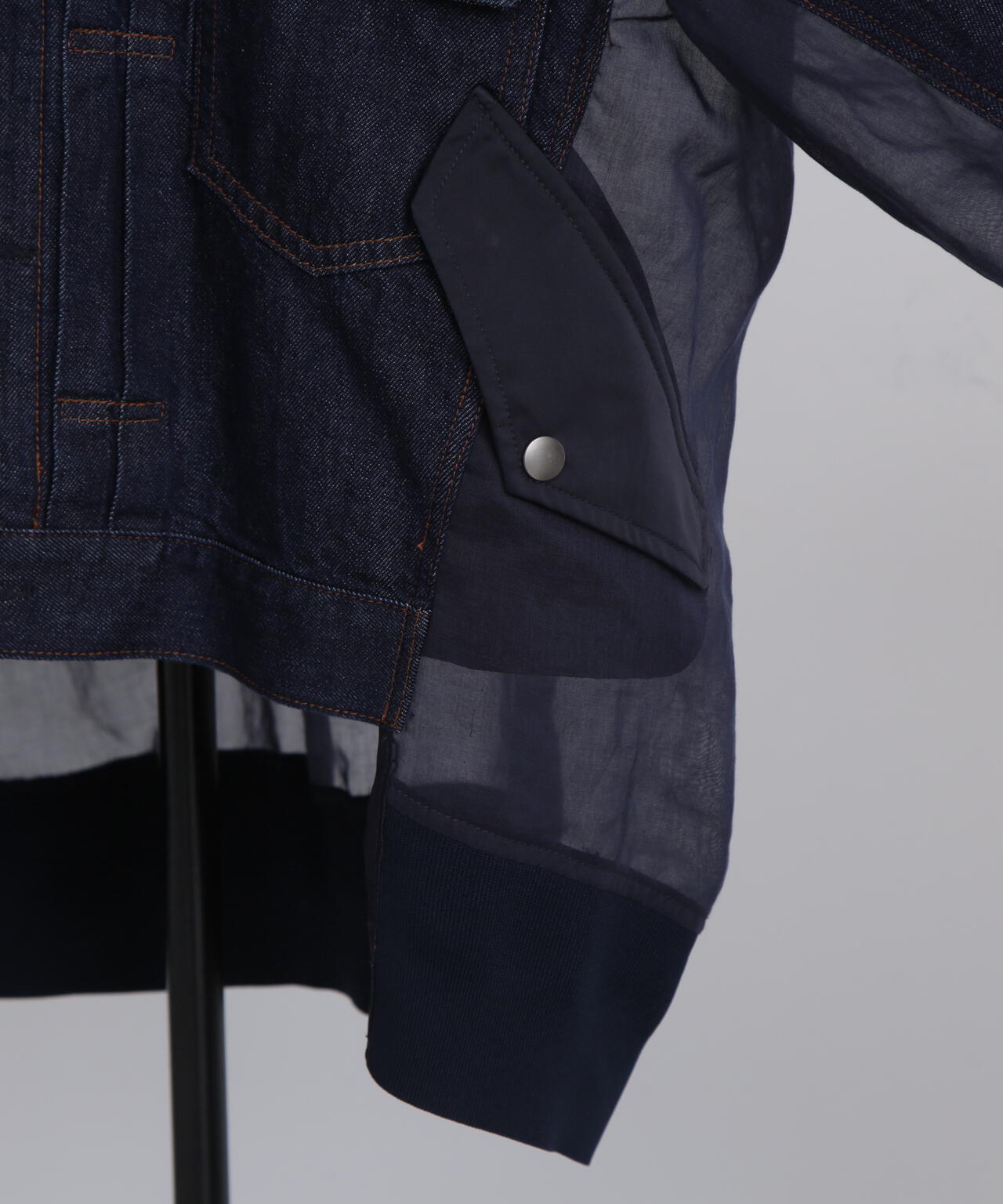 Denim Orgadany Combi Jacket