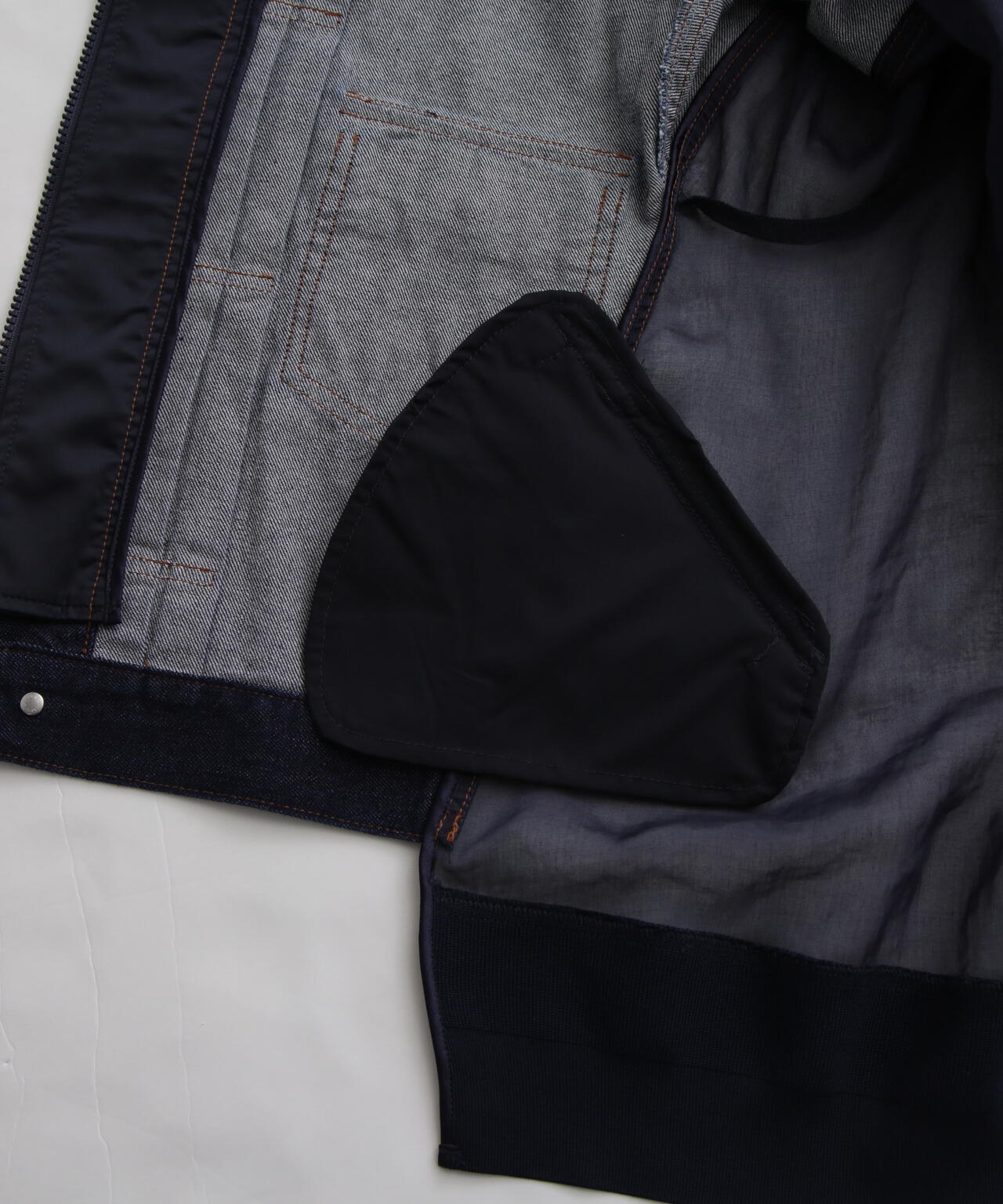 Denim Orgadany Combi Jacket