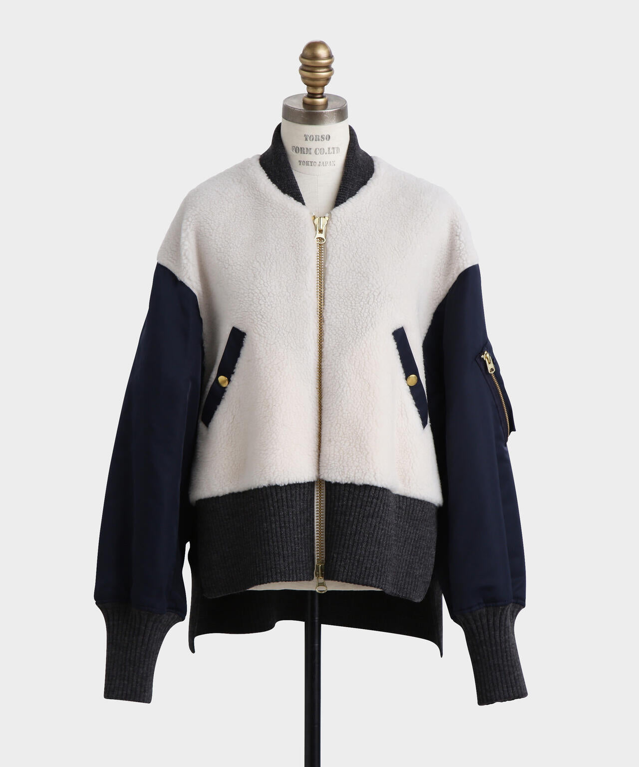 Boa / Quilted MA-1 Combination