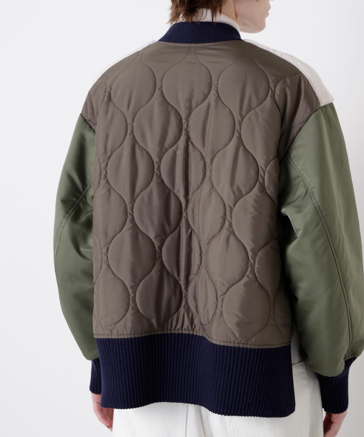 Boa / Quilted MA-1 Combination