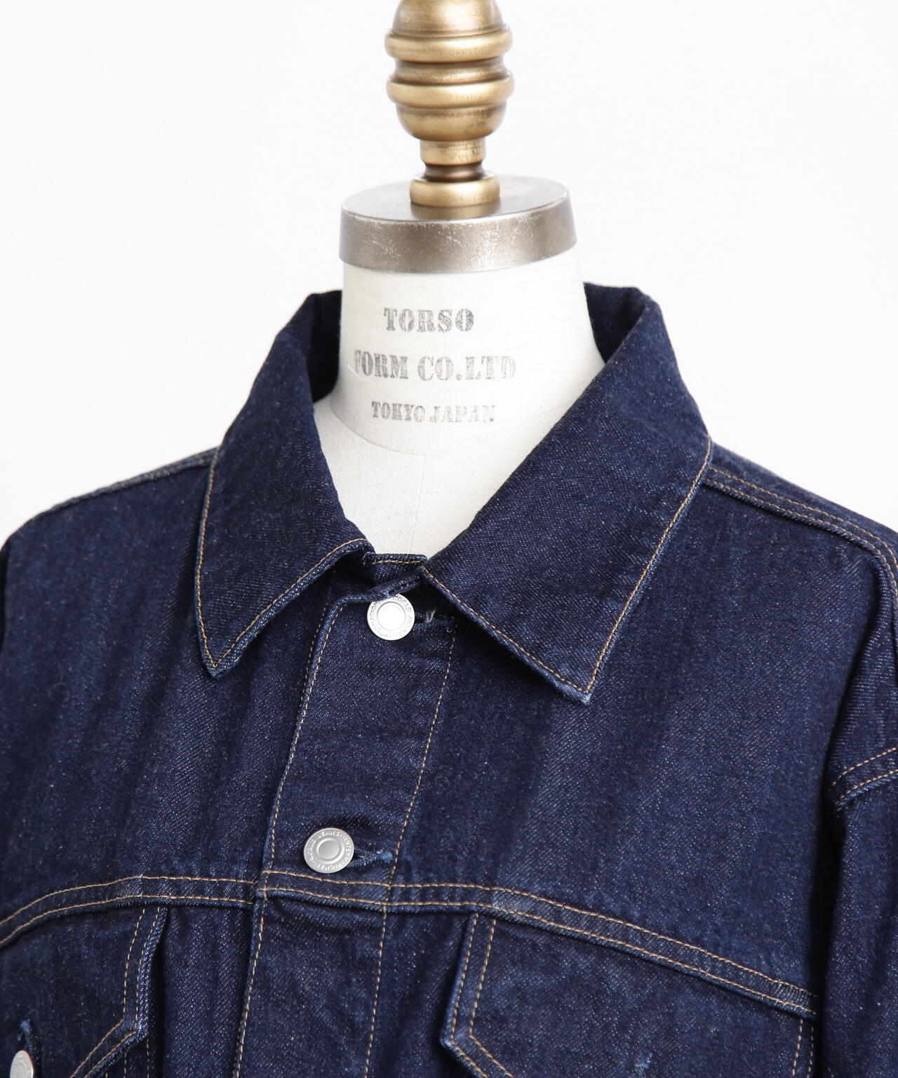 Fur Trim Combination Denim JK