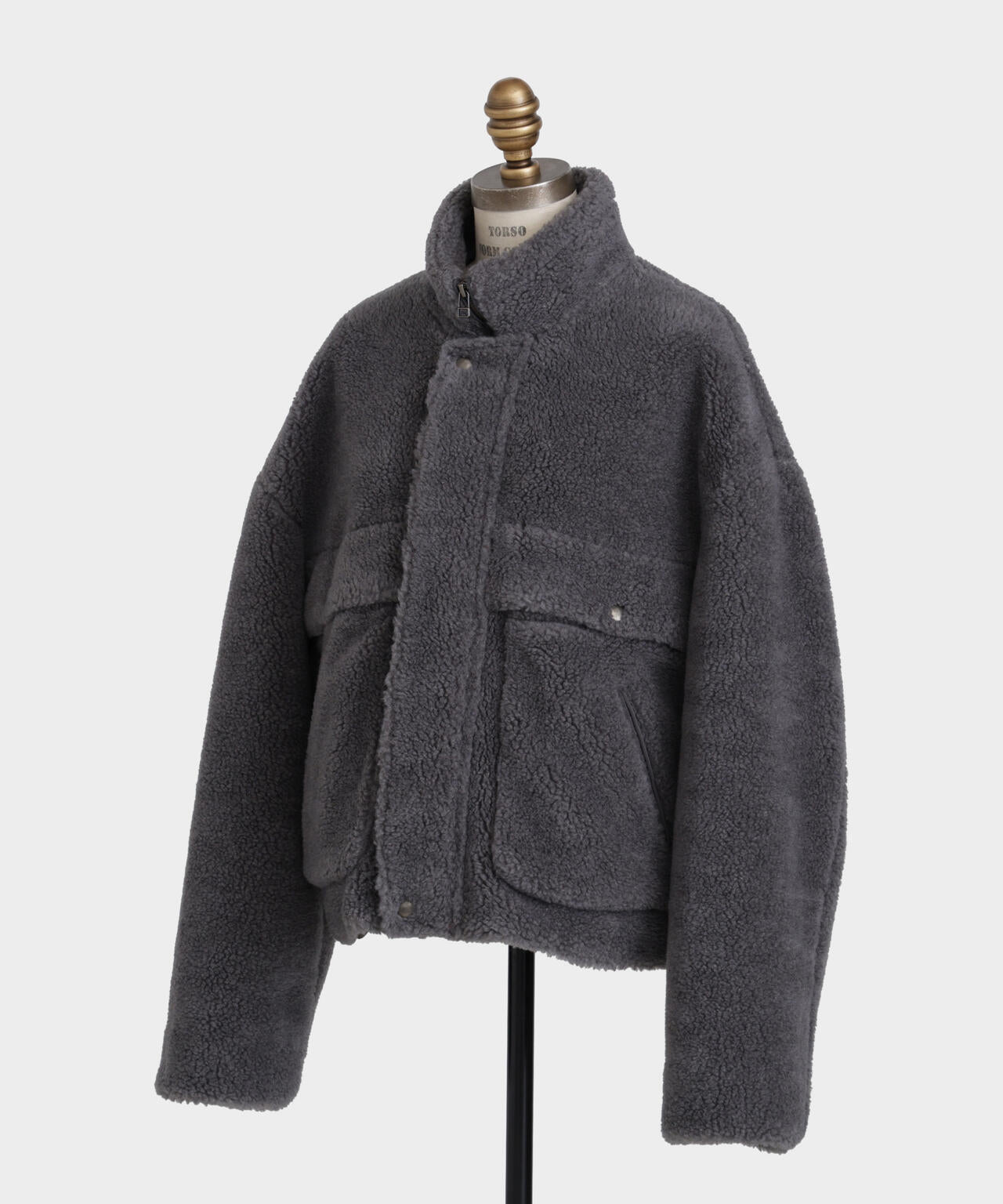 【CLASSY 1月号掲載商品】Boa Stand Zip Up Jacket