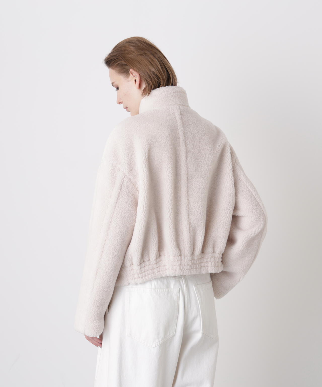 【CLASSY 1月号掲載商品】Boa Stand Zip Up Jacket