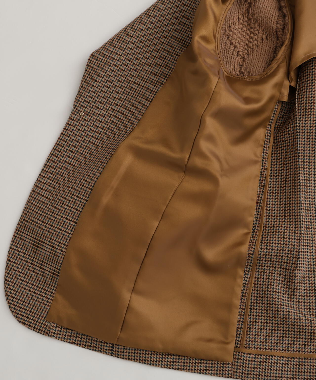 Cable Knit Sleeve Jacket