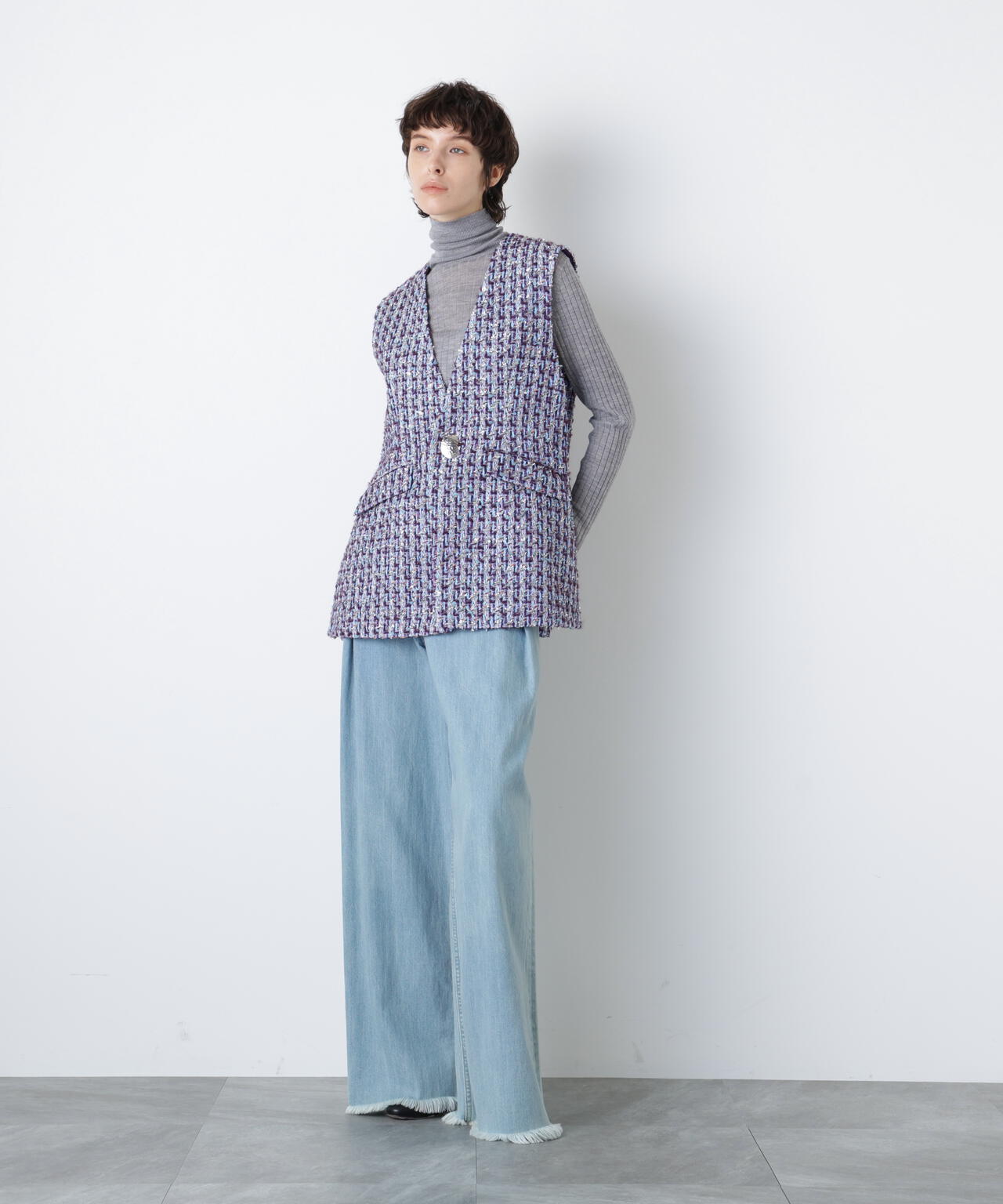 Linton No Collar Gilet