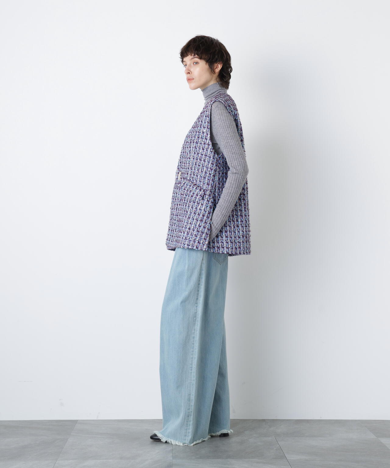 Linton No Collar Gilet