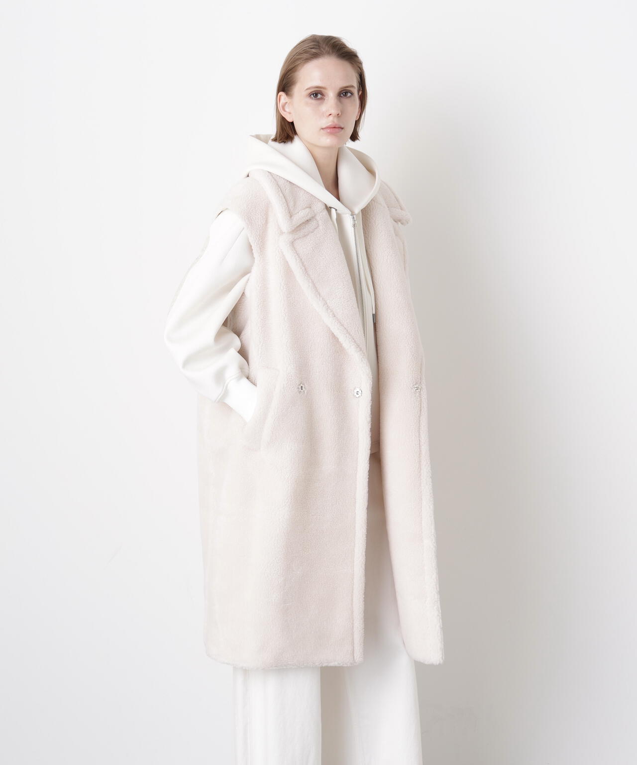 New Silhouette Boa Gilet