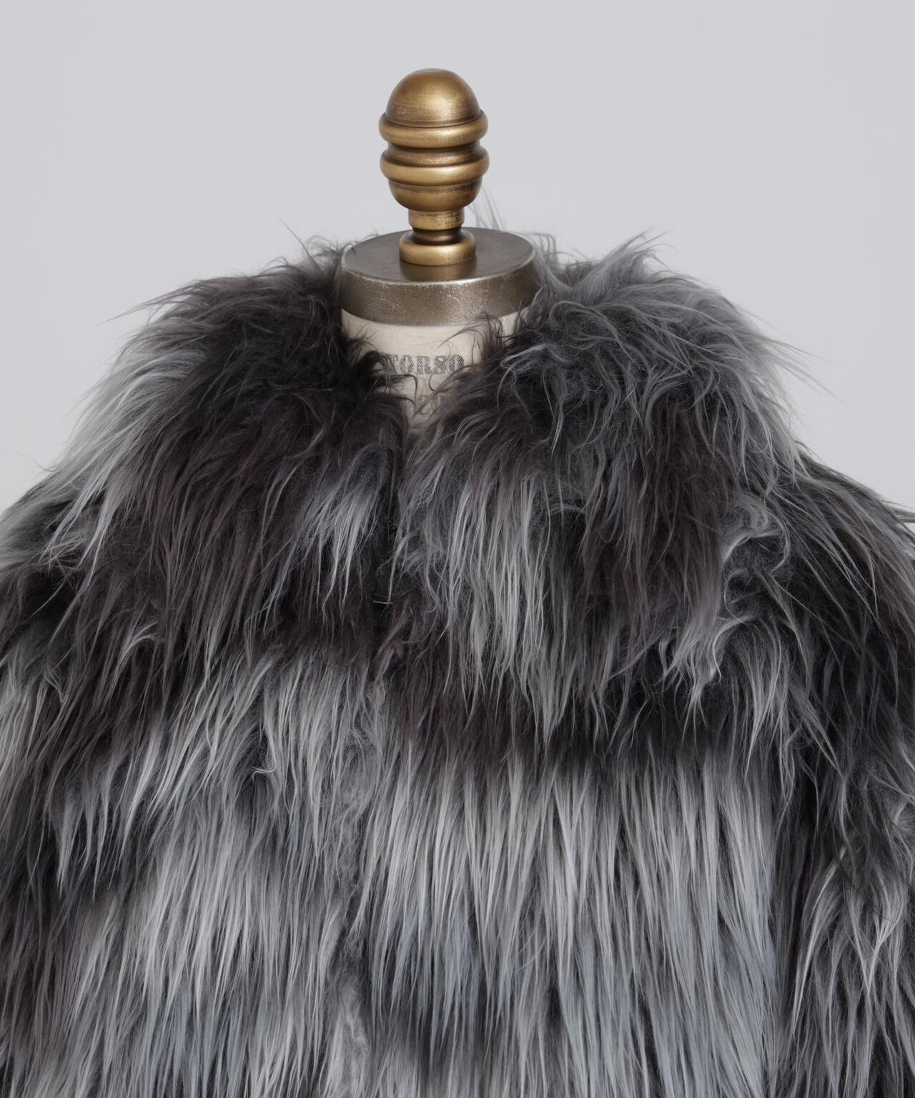 Gradation Dyed Fur Touch Jacket