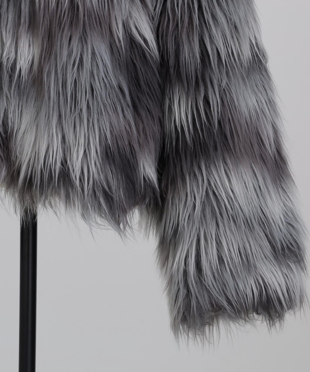Gradation Dyed Fur Touch Jacket