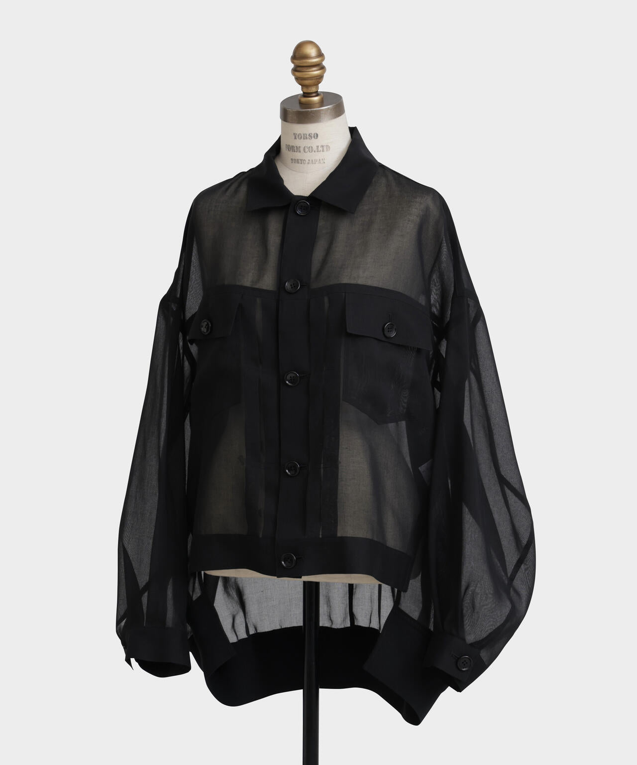 Sheer Organdy Jean Jaket