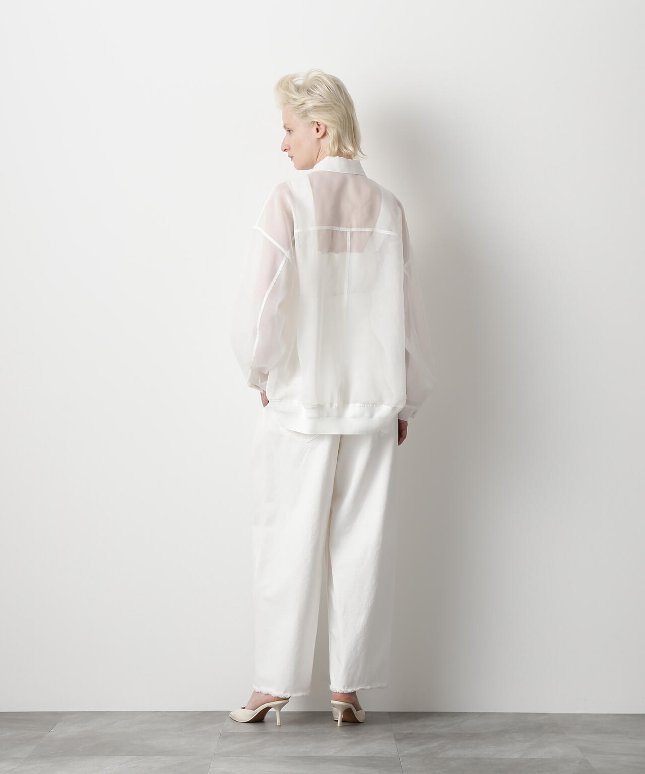 Sheer Organdy Jean Jaket