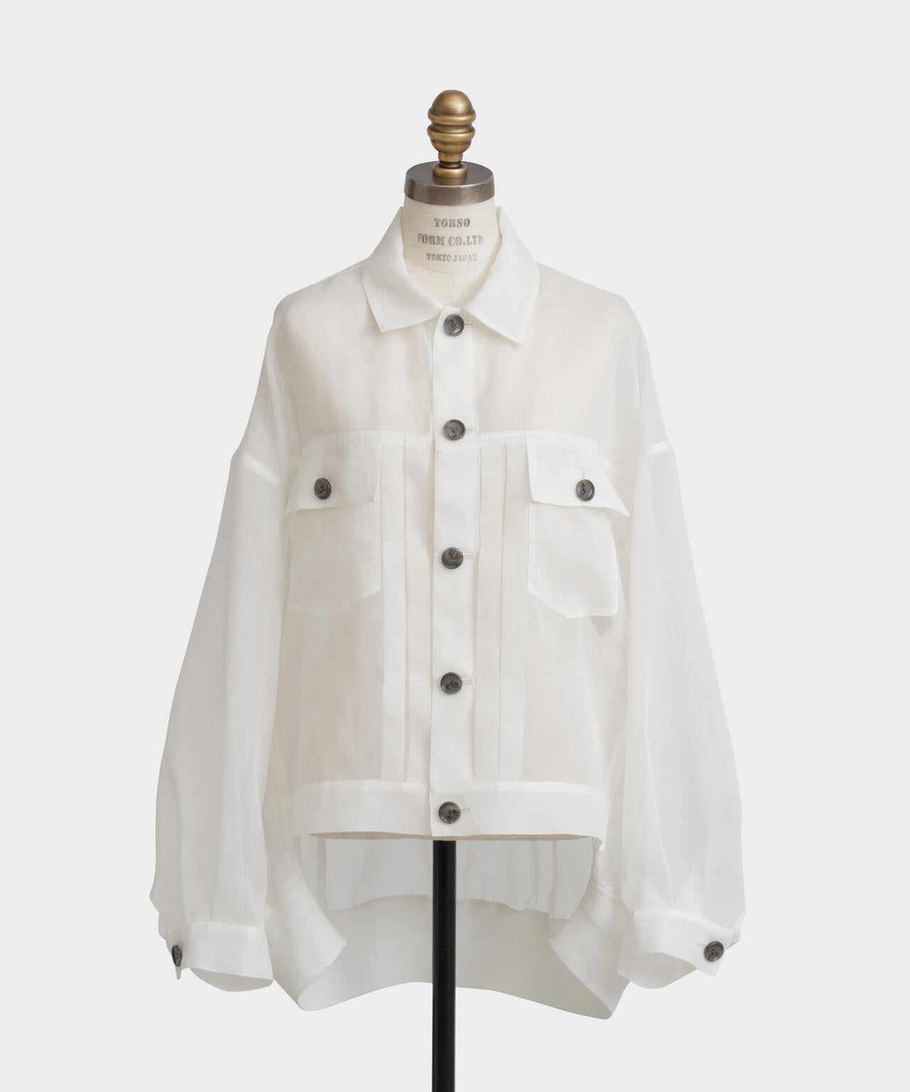 Sheer Organdy Jean Jaket