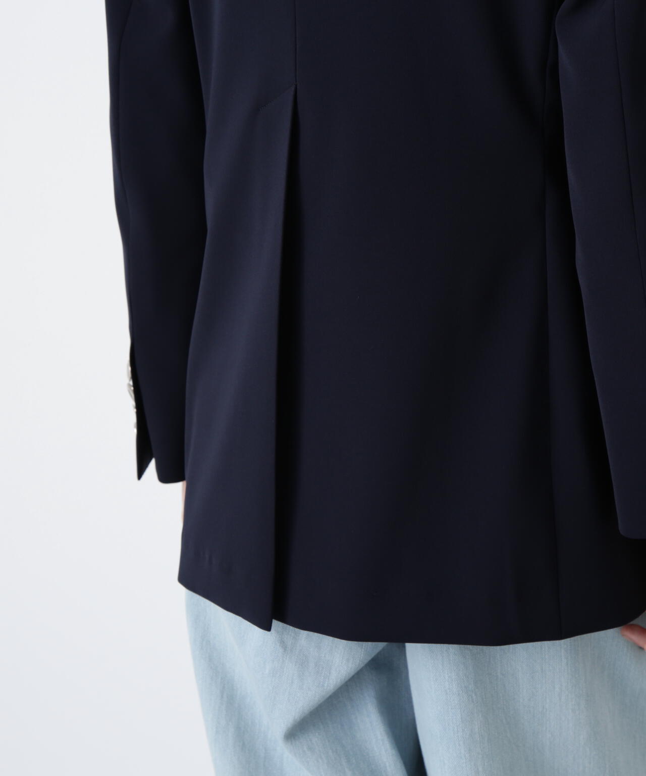 Belted Metal Button Jacket